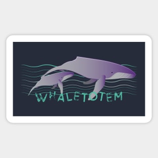 Whales Totem Sticker